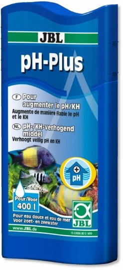 JBL PH-Plus 100 Ml Relève Le PH Et Le KH De Manière Fiable En Eau Douce Et Eau De Mer