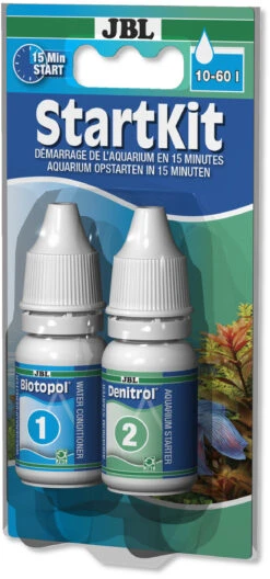 JBL StartKit 2 X 15 Ml Pour Démarrer Votre Aquarium 15 Minutes