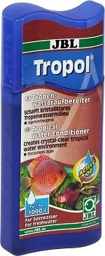 JBL Tropol 100 Ml Conditionneur à Base De Tourbe, Transforme L'eau De L'aquarium En Eau Noire Tropicale