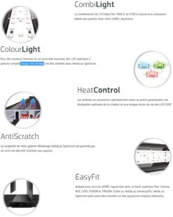 JUWEL HeliaLux Spectrum 55 Cm Réglette LEDs 27W Pour Aquarium JUWEL Trigon 350, Delta 80 Et Lido 100 -Aquarium Équipement juwel aquarium helialux led spectrum avantages