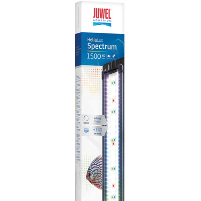 JUWEL HeliaLux Spectrum 150 Cm Réglette LEDs 60W Pour Aquarium JUWEL Rio 400/450 Et Vision 450 1 JUWEL HeliaLux Spectrum 150 Cm Réglette LEDs 60W Pour Aquarium JUWEL Rio 400/450 Et Vision 450