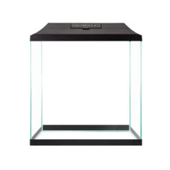 AQUAEL Leddy Mini Creative Set 30 Noir Aquarium équipé 12,6 L - Dimensions : 28 X 15 X 30 Cm