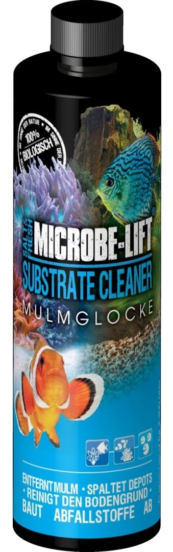 MICROBE-LIFT Substrate Cleaner 236 Ml Bactéries De Nettoyage Pour Sol Et Roches En Aquarium Marin Et D'eau Douce 1 MICROBE-LIFT Substrate Cleaner 236 Ml Bactéries De Nettoyage Pour Sol Et Roches En Aquarium Marin Et D'eau Douce