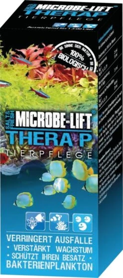 MICROBE-LIFT TheraP 251 Ml Bactéries Probiotiques Pour Aquarium D'eau De Mer Et D'eau Douce