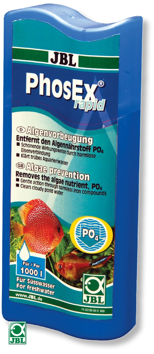 JBL Phos-Ex Rapid 100ml élimine En Quelques Heures Les Phosphates Et Stop La Prolifération Des Algues 1 JBL Phos-Ex Rapid 100ml élimine En Quelques Heures Les Phosphates Et Stop La Prolifération Des Algues