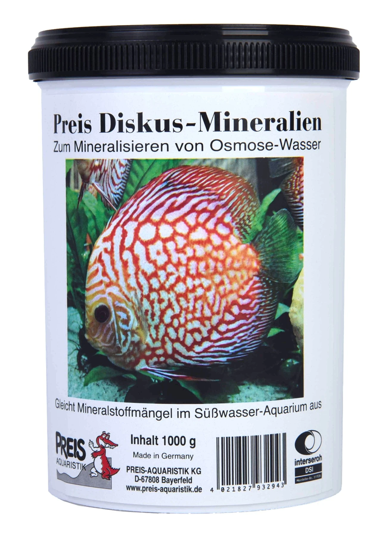 PREIS Sel Minéral Discus 1 Kg Pour La Minéralisation De L'eau Osmosée Dans Les Aquariums De Discus 1 PREIS Sel Minéral Discus 1 Kg Pour La Minéralisation De L'eau Osmosée Dans Les Aquariums De Discus