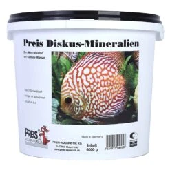 PREIS Sel Minéral Discus 6 Kg Pour La Minéralisation De L'eau Osmosée Dans Les Aquariums De Discus