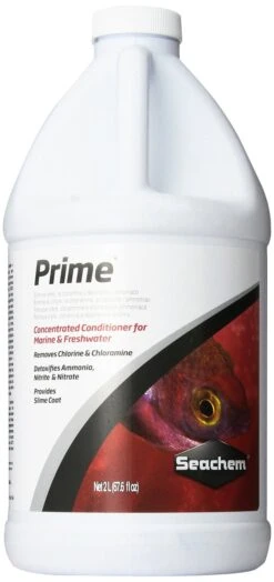 SEACHEM Prime 2 L Conditionneur D'eau Complet Pour Aquarium D'eau Douce Et D'eau De Mer