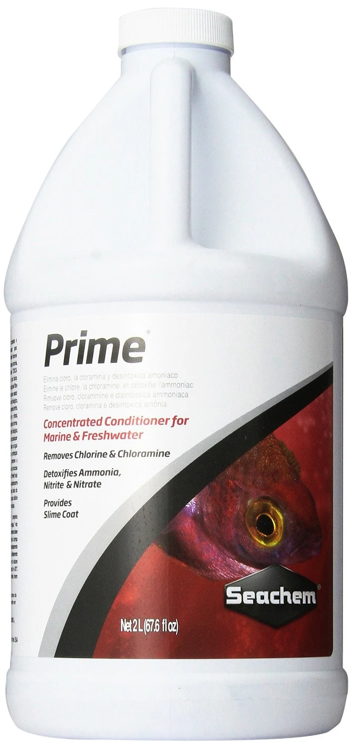 SEACHEM Prime 2 L Conditionneur D'eau Complet Pour Aquarium D'eau Douce Et D'eau De Mer 1 SEACHEM Prime 2 L Conditionneur D'eau Complet Pour Aquarium D'eau Douce Et D'eau De Mer