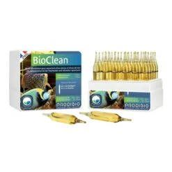 PRODIBIO BioClean Fresh & Salt 30 Ampoules Bactéries De Nettoyage Biologique Pour Eau Douce Et Eau De Mer. Traite Jusqu'à 6000 L