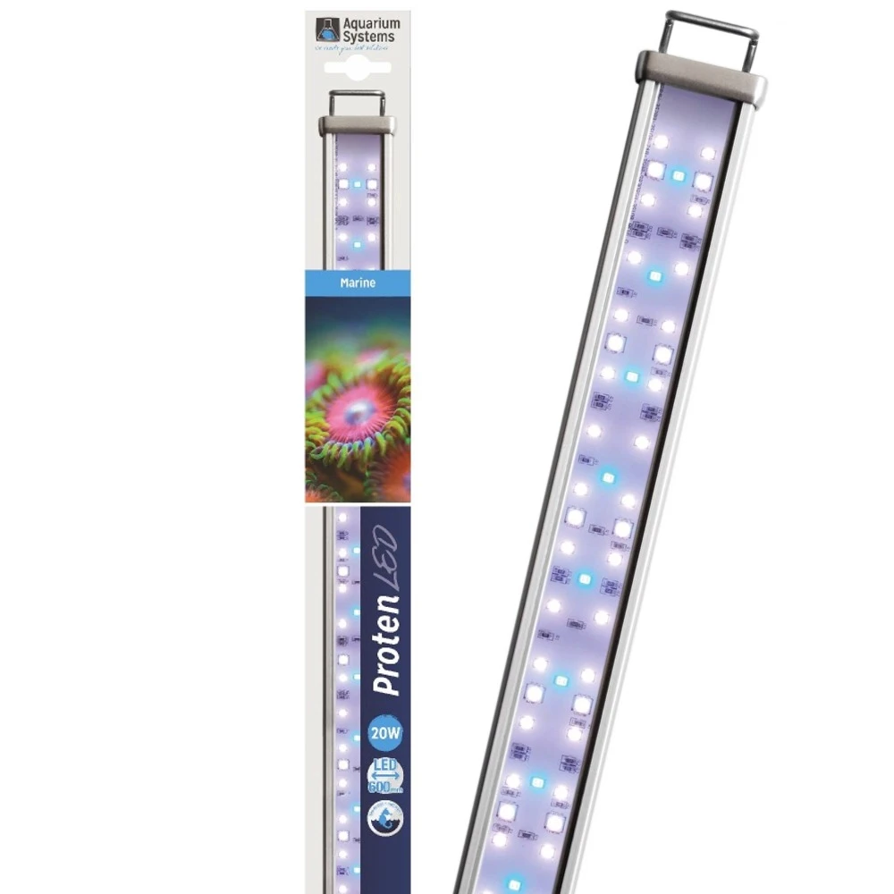 AQUARIUM SYSTEMS Proten LED Marine 60 Cm Rampe D'éclairage Pour Aquarium De 60 à 90 Cm Ou Remplacement D'un Tube T5 Ou T8 1 AQUARIUM SYSTEMS Proten LED Marine 60 Cm Rampe D'éclairage Pour Aquarium De 60 à 90 Cm Ou Remplacement D'un Tube T5 Ou T8