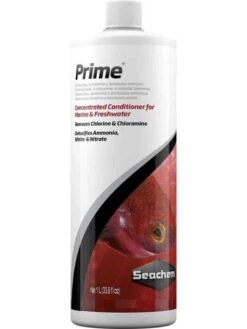 SEACHEM Prime 1 L Conditionneur D'eau Complet Pour Aquarium D'eau Douce Et D'eau De Mer