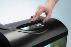 AQUAVIE StartUp 80B LED Noir Aquarium 112 L Avec Vitre Avant Bombé, Tout équipé, 80 X 35 X 40 Cm -Aquarium Équipement startup klapka05