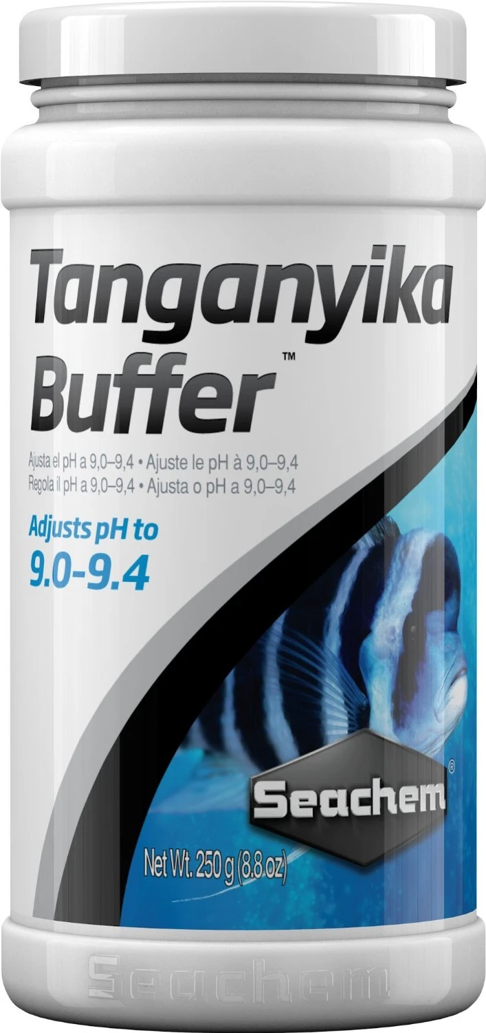 SEACHEM Tanganyika Buffer 250 Gr. Stabilise Le PH Entre 9.0 Et 9.4 Dans Les Aquariums Avec Cichlidés Du Lac Tanganyika 1 SEACHEM Tanganyika Buffer 250 Gr. Stabilise Le PH Entre 9.0 Et 9.4 Dans Les Aquariums Avec Cichlidés Du Lac Tanganyika