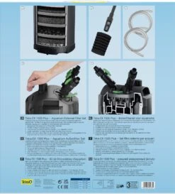 TETRA EX 1500 Plus Filtre Externe 1900 L/h Performant Et Prêt à L'emploi Pour Aquarium De 300 à 600 L 7 TETRA EX 1500 Plus Filtre Externe 1900 L/h Performant Et Prêt à L'emploi Pour Aquarium De 300 à 600 L -Aquarium Équipement tetra ex 1500 plus filtre externe 1900 l h performant et pret a l emploi pour aquarium de 300 a 600 l 3 min