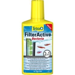 TETRA FilterActive 250 Ml Bactéries Pour Le Maintient De L'activité Biologique Dans Le Filtre Et L'aquarium