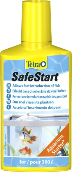 TETRA SafeStart 250 Ml Bactéries Pour Un Démarrage Rapide Votre Aquarium D'eau Douce