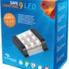 AQUATLANTIS Safe Lighting Bloc D'éclairage 9 LEDs 0,8W Pour Aquarium D'eau Douce